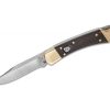 Buck 110 Auto Hunting Automatic Knife with 3.75" clip-point blade and ebony handle