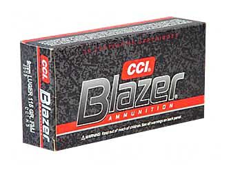 CCI Blazer 9mm Aluminum FMJ