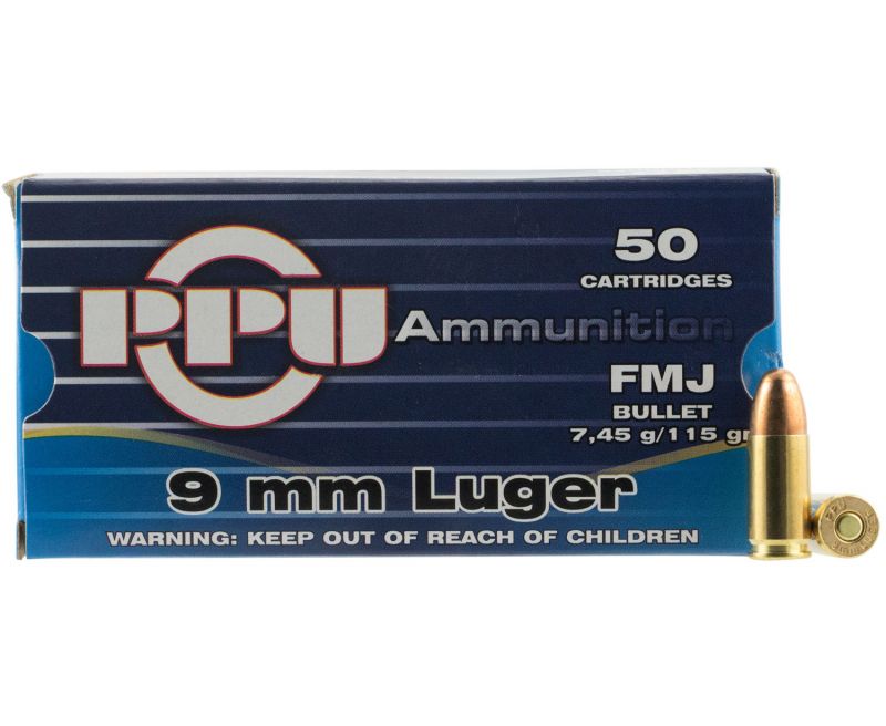 PPU Handgun 9mm Luger 115gr. FMJ PPR921 000000102096.jpg