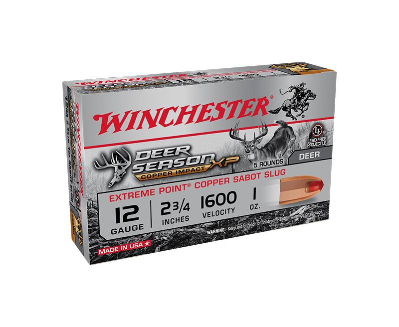 Winchester Deer Season XP Copper Slugs X12DSLF 020892025820