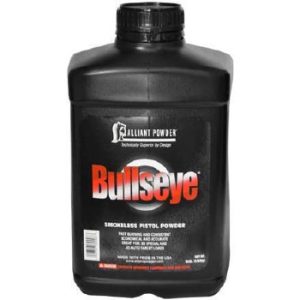 Alliant Bullseye 4 lbs smokeless pistol powder for low-velocity handgun loads