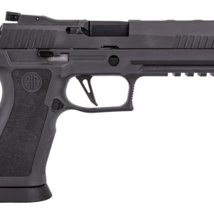 P320 XFIVE Legion handgun showcasing premium features and design.
