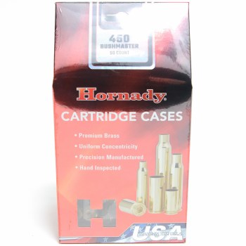Hornady Brass 450 Bushmaster Large Primer Pocket (Pkg. of 50)